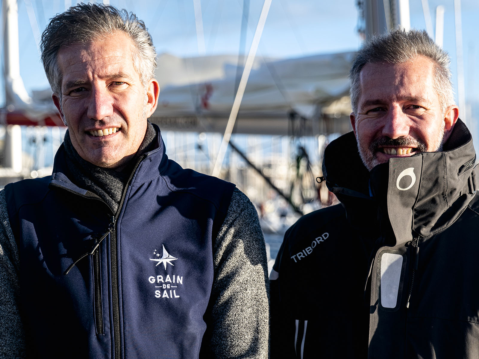 Frères fondateurs de l'entreprise Grain de Sail